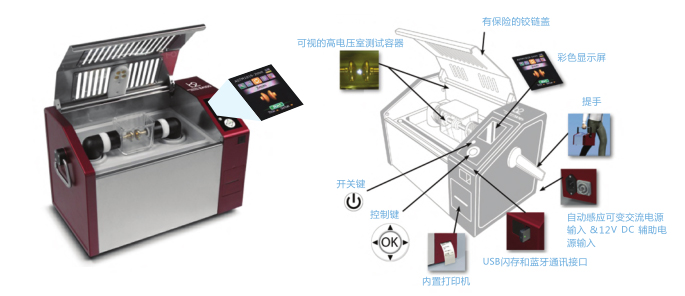 全自動<a href='http://www.swschina.com/Ppzq/b2.html'>絕緣油測試儀</a>BA系列