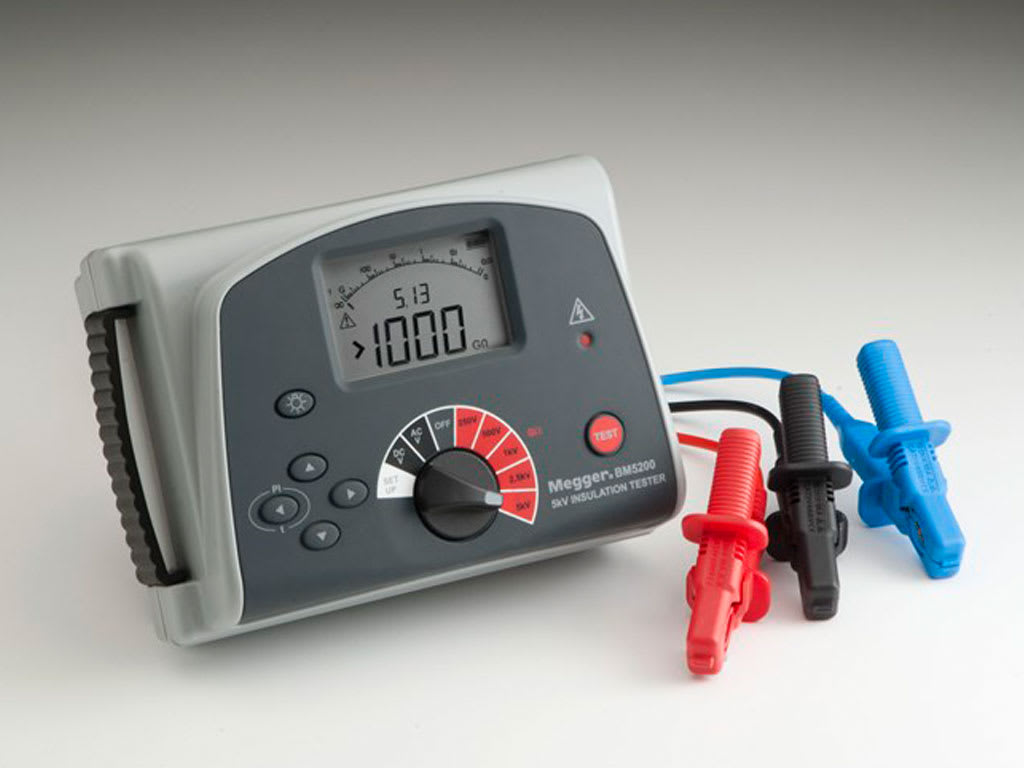 BM5200,megger,<a href='http://www.swschina.com/tongyi.html'>絕緣電阻</a>測試儀