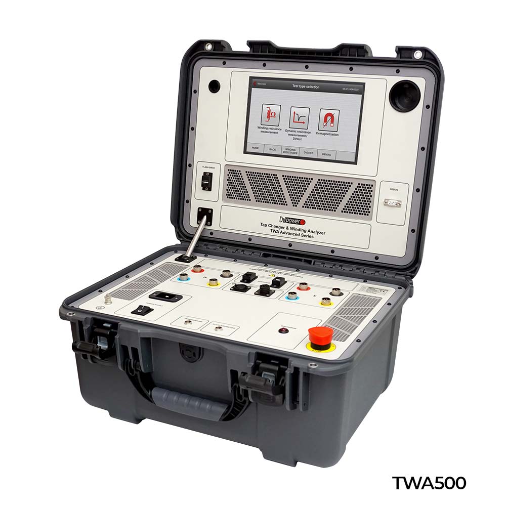 瑞典DV POWER TWA500<a href='http://www.swschina.com/Cpzx/bianyaqiceshiyi/dvpowertrt.html'>三相變壓器</a>有載分接開關測試儀