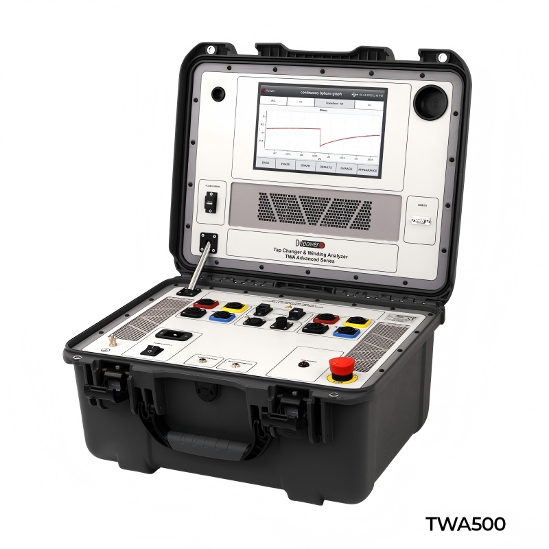 瑞典DVPOWER TWA500三相變壓器有載分接開關測試儀