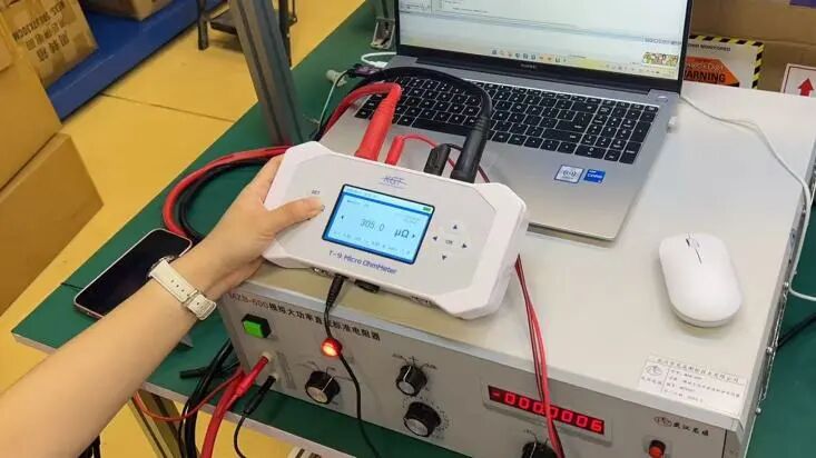 微歐計(jì)測(cè)試使用現(xiàn)場(chǎng) 微歐計(jì)測(cè)試使用現(xiàn)場(chǎng)